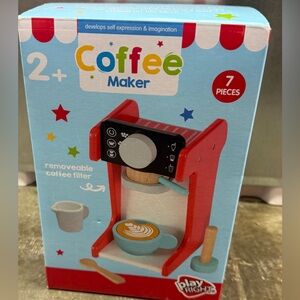 Red Coffee Maker Toy Set